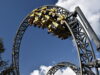 UK Heatwave Brings Perfect Theme Park Weather This Week The Smiler at Alton Towers