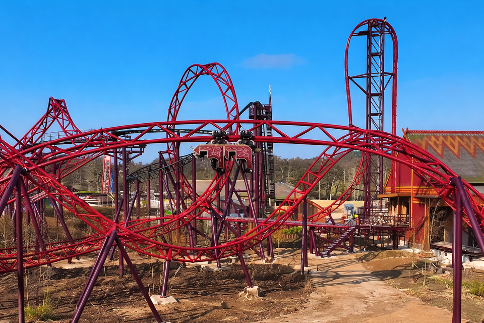 Drakon Opening Soon at Paultons Park