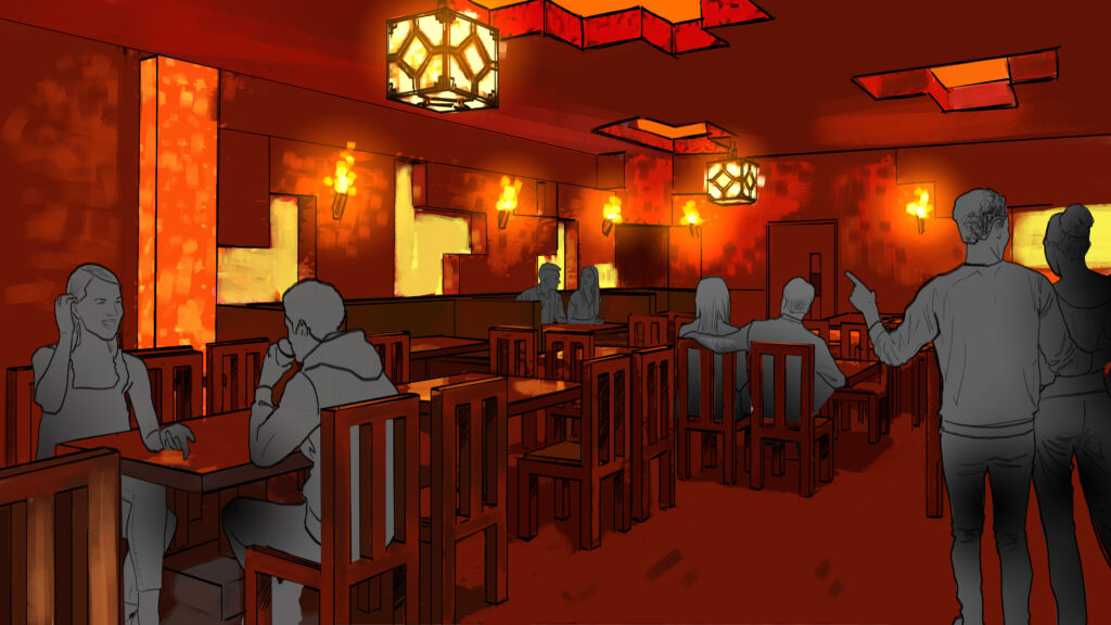 Minecraft World Dining