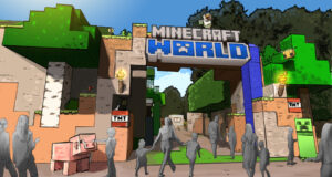 Minecraft World at Chessington World of Adventures: Every Confirmed Detail So Far Minecraft World Entrance at Chessington