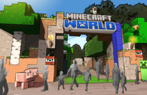 Minecraft World at Chessington World of Adventures: Every Confirmed Detail So Far Minecraft World Entrance at Chessington