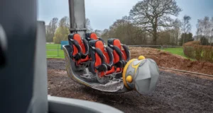 Crealy Theme Park Installs South West’s First Inverted Flat Ride ‘Rotor’