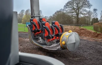 Crealy Theme Park Installs South West’s First Inverted Flat Ride ‘Rotor’