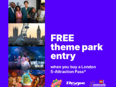 5 Top London Attractions for £59 + FREE Theme Park Ticket (Limited Spring Deal!)