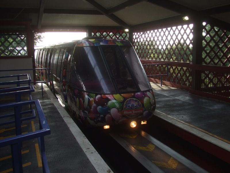 monorail alton towers