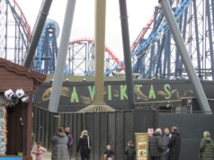 AVIKTAS Construction Update – Blackpool Pleasure Beach’s New Ride Taking Shape