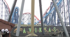 AVIKTAS Construction Update – Blackpool Pleasure Beach’s New Ride Taking Shape AVIKTAS Update at Blackpool Pleasure Beach