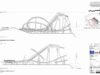 LEGOLAND Windsor Submits Plans for New Coaster to Replace Viking River Splash Architectural drawing of a roller coaster (Cheetah Hill) with site plan inset, titled CLD Section AA As Proposed; includes scale 1:100 and labels for site sections at Legoland Windsor