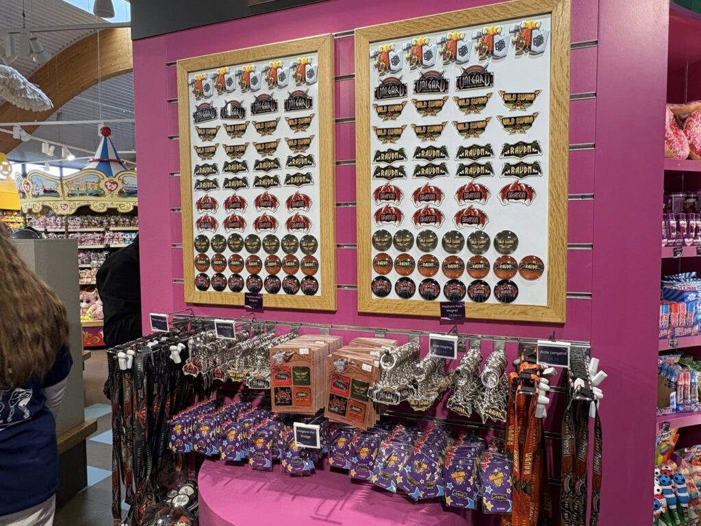Valgard Merchandise at Paultons Park