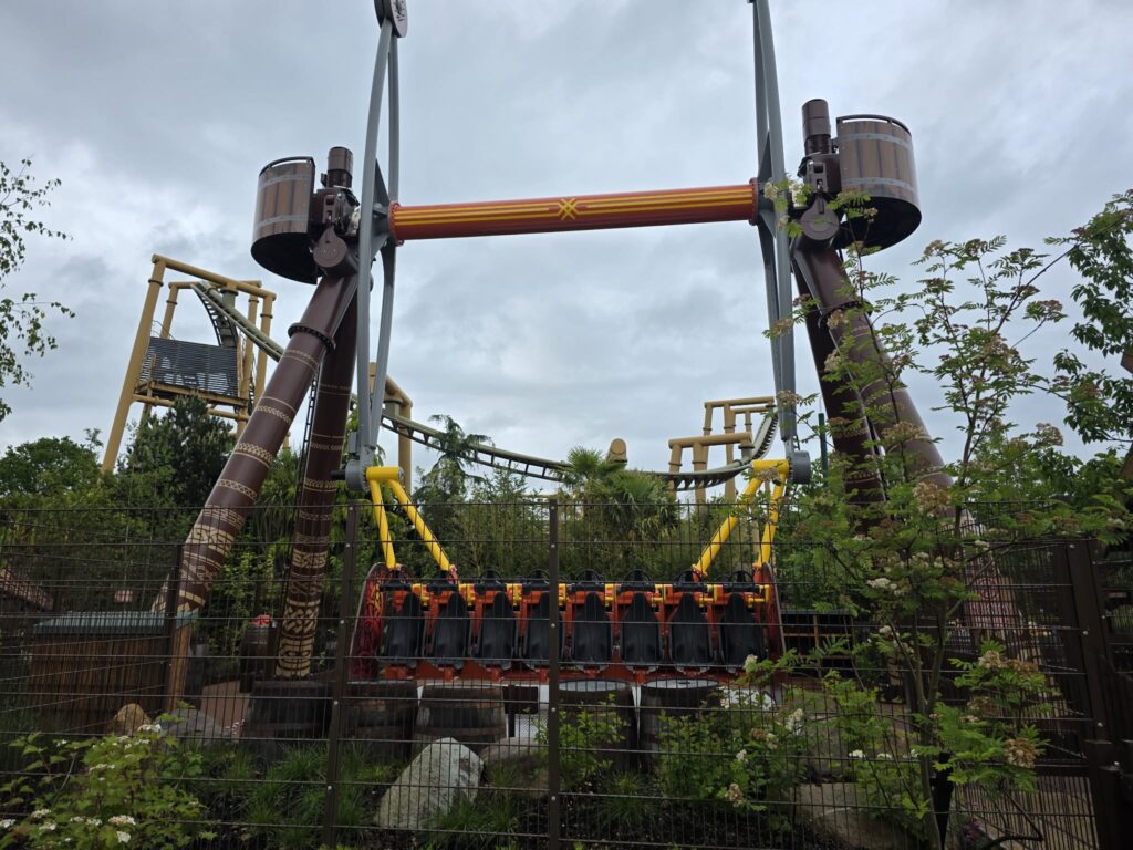 Vild Swing located in Valgard: Realm of the Vikings at Paultons Park