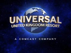 Universal United Kingdom Resort Confirmed as Official Name for Bedford Theme Park Universal United Kingdom Resort logo with a blue globe and gold 3D text on a starry space background, 'A Comcast Company' at the bottom.