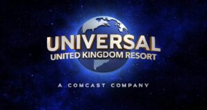 Universal United Kingdom Resort Confirmed as Official Name for Bedford Theme Park Universal United Kingdom Resort logo with a blue globe and gold 3D text on a starry space background, 'A Comcast Company' at the bottom.
