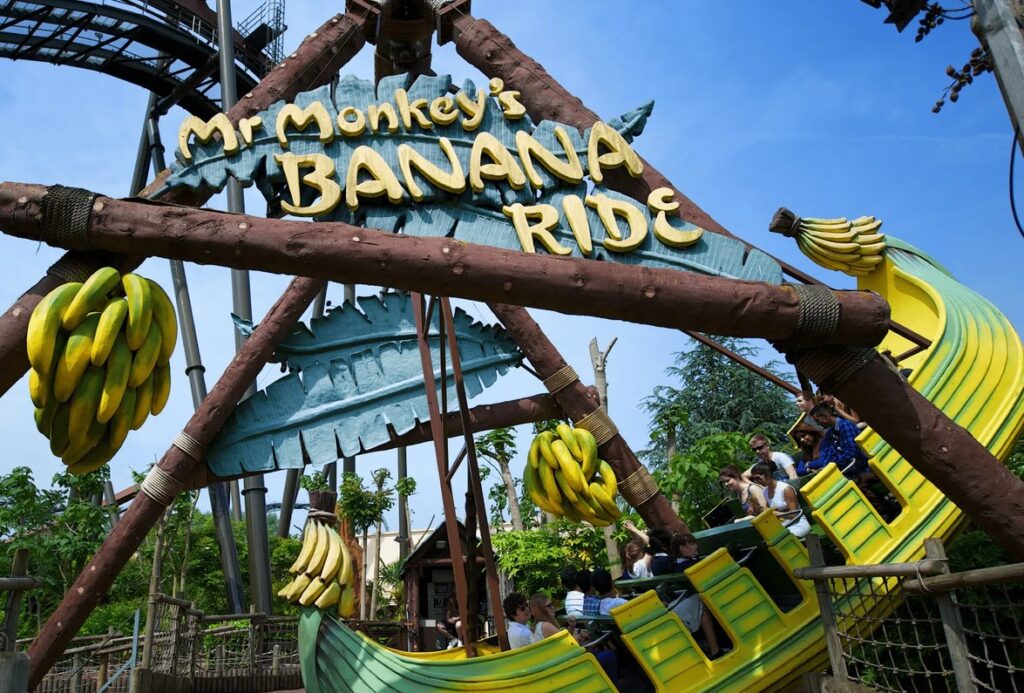 Banana Ride at Thorpe Park