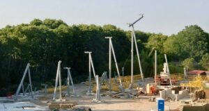 Serpent’s Curse Construction Update: Paultons Park’s New Water Coaster Goes Vertical Serpent’s Curse at Paultons Park has now gone very vertical