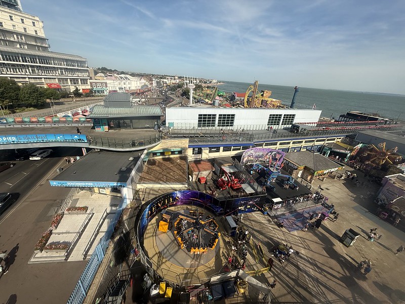 Adventure Island and Southend-on-Sea from the City Wheel