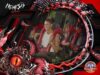 Jude Bellingham’s Legendary Nemesis Ride Photo Shared by Alton Towers People strapped into red seats on a Nemesis Reborn ride at Alton Towers, framed by a dragon-themed red-and-black graphic.