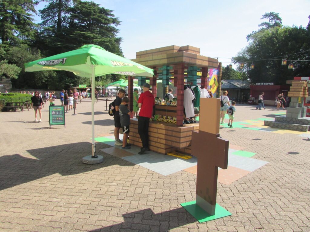 Minecraft Meet the Mobs at Alton Towers
