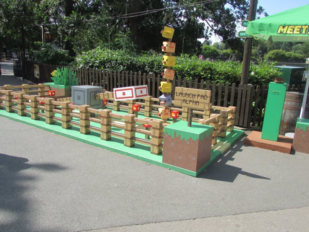 Minecraft Meet the Mobs at Alton Towers
