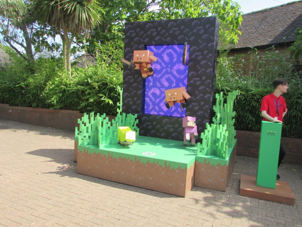 Minecraft Meet the Mobs at Alton Towers