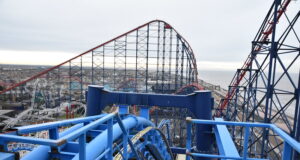 Infusion Looks Completely Different From This Angle at Blackpool Pleasure Beach
