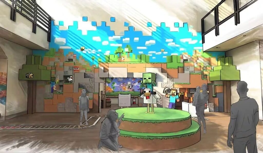 Minecraft Hotel at Chessington