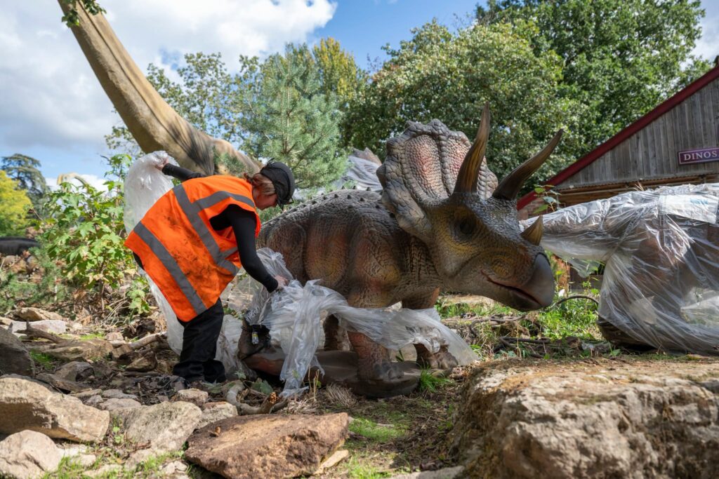 New Dinosaur Residents Arrive at West Midland Safari Park