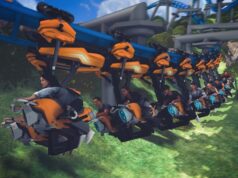 Six Flags Magic Mountain to Open World’s First Thrill Glider Roller Coaster in 2027 Thrillglider Roller Coaster