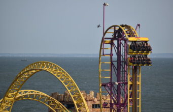 Adventure Island From Above: See the Theme Park From the City Wheel